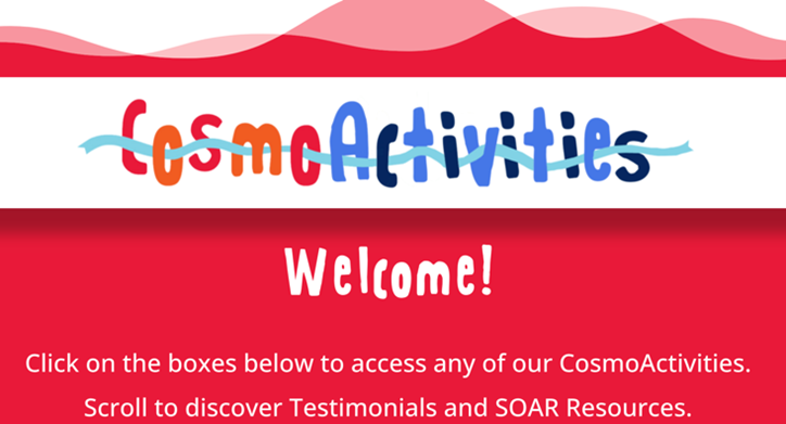 CosmoActivities has a new home